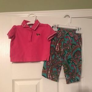 Heart Strings Collared shirt & Corduroy Pants